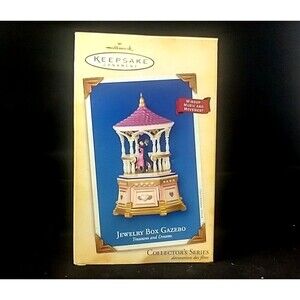 Hallmark Keepsake 2004 Jewelry Box Gazebo Treasures And Dreams Third In A Series